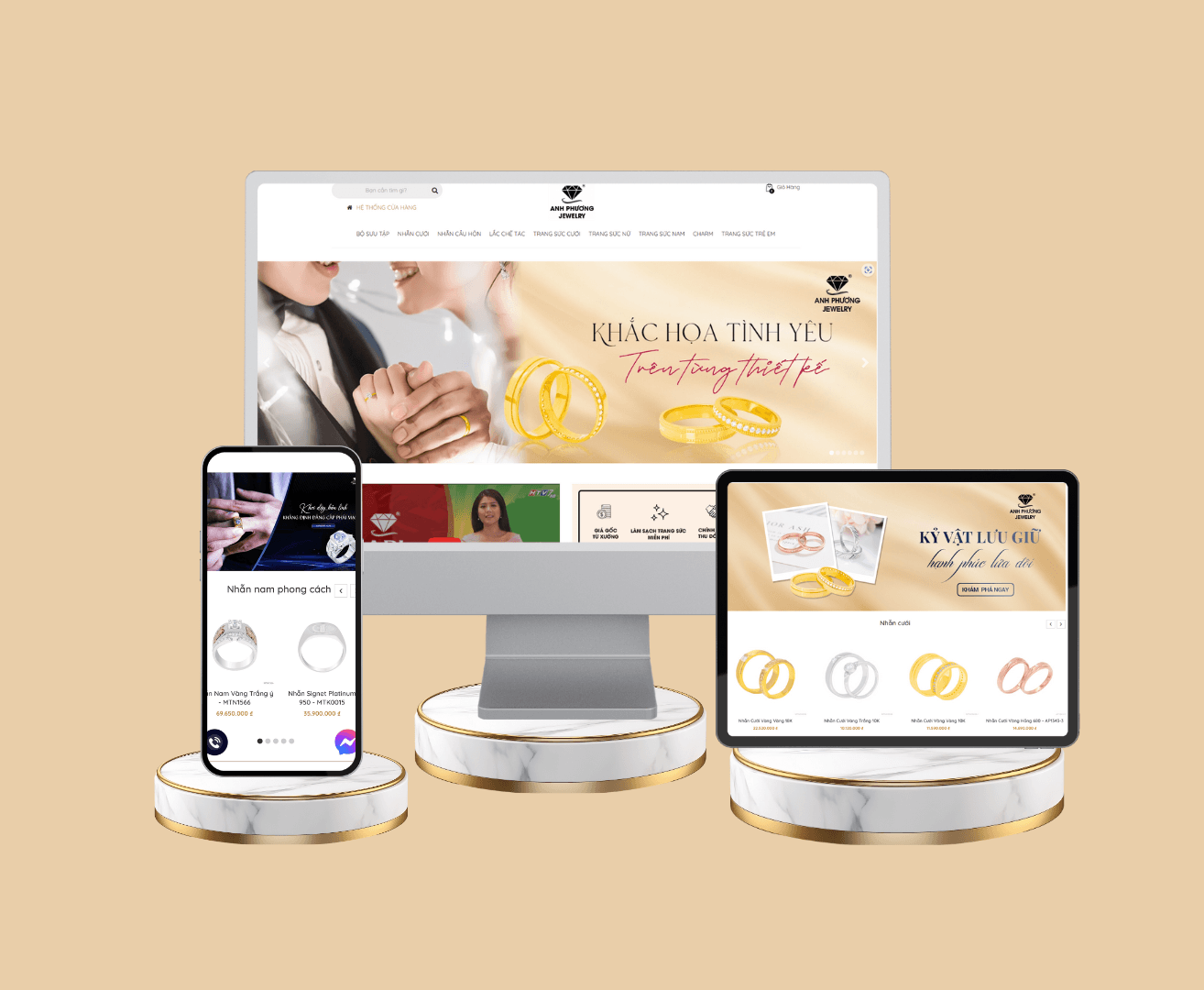Website Trang Sức