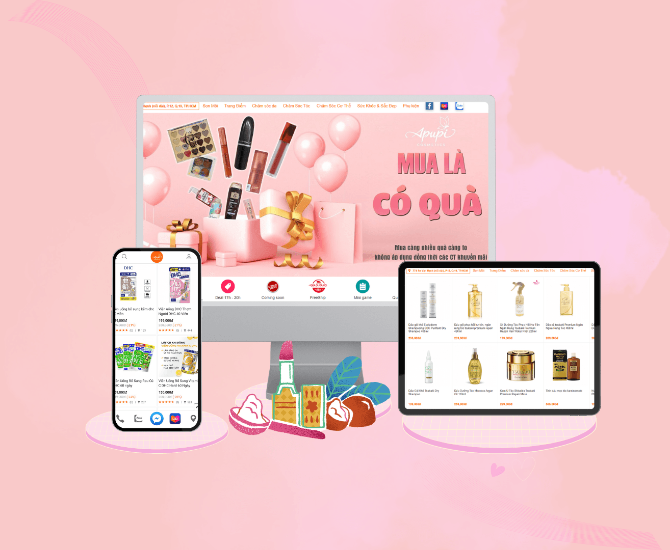 Website Mỹ Phẩm