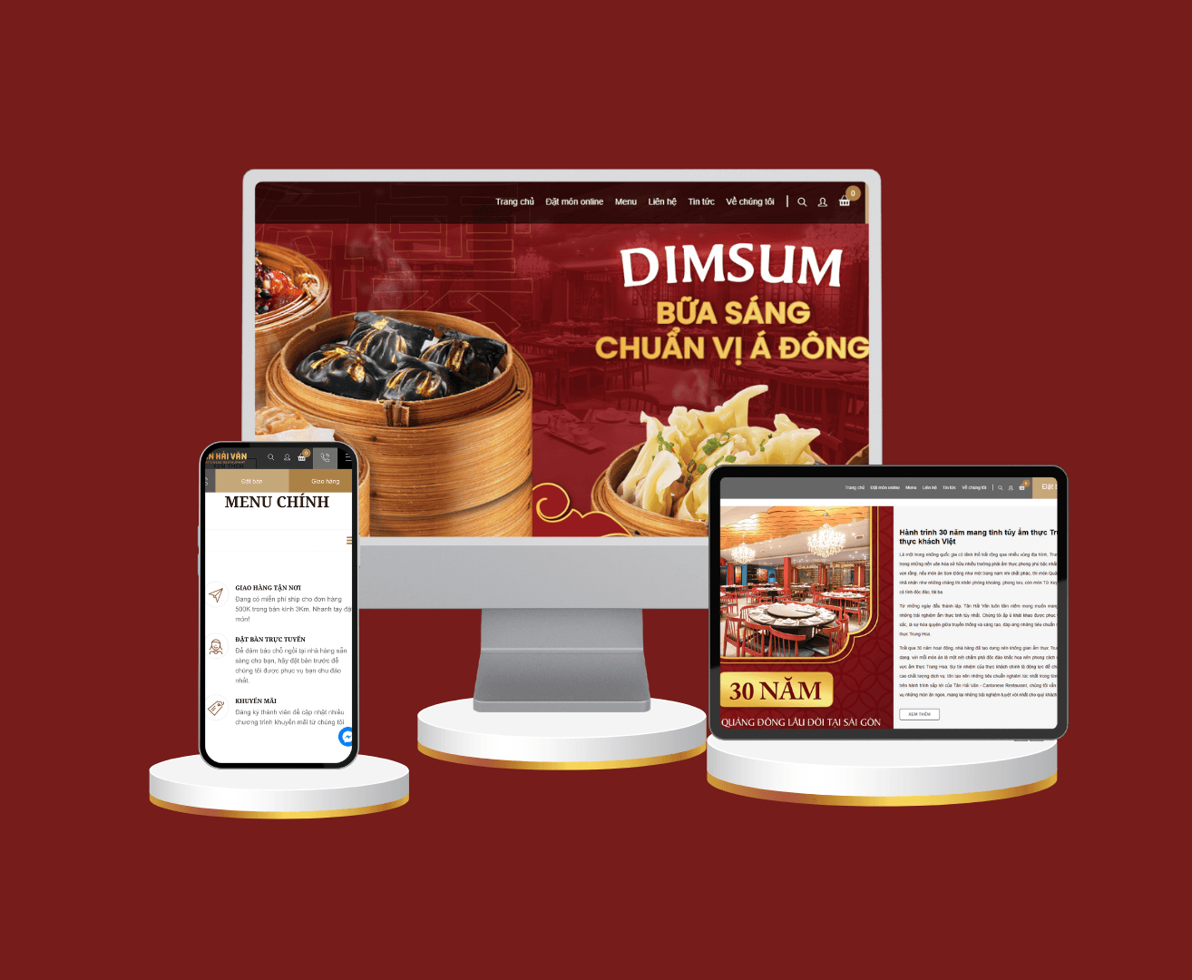 Website Ẩm Thực